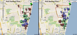 Pick First Stop