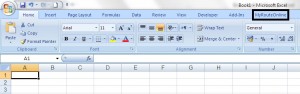 MyRouteOnline tab to Excel ribbon