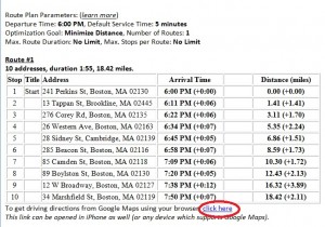 Route Planner Driving Directions