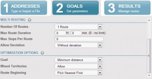 Multi Routing Parameters