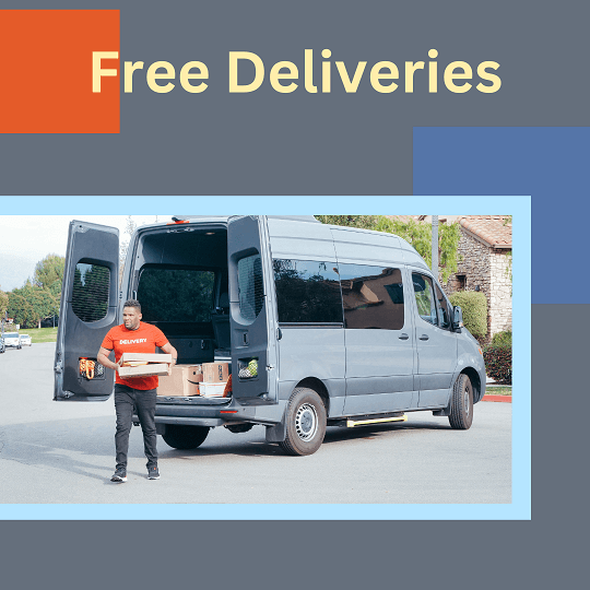 Free deliveries
