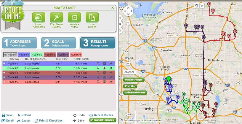 Multi Day - 5 days route