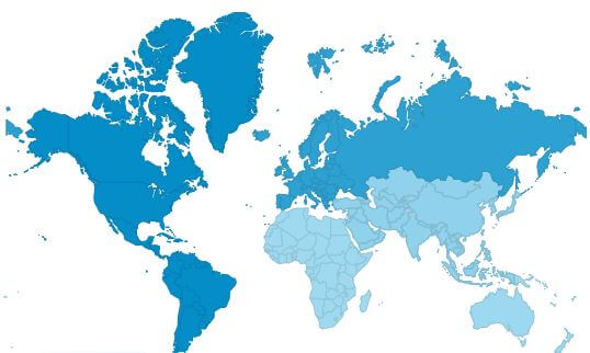 MyRouteOnline users all over the world