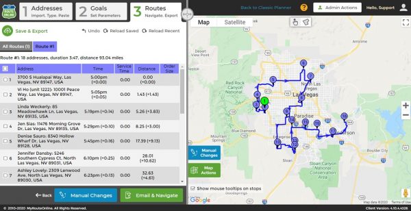 MyRouteOnline - Best Shortest Path Algorithm