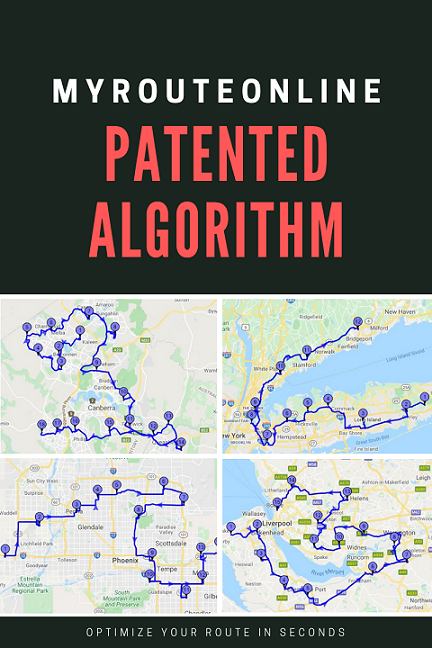 MyRouteOnline Patented Algorithm