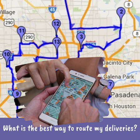 What is the best way to route my deliveries