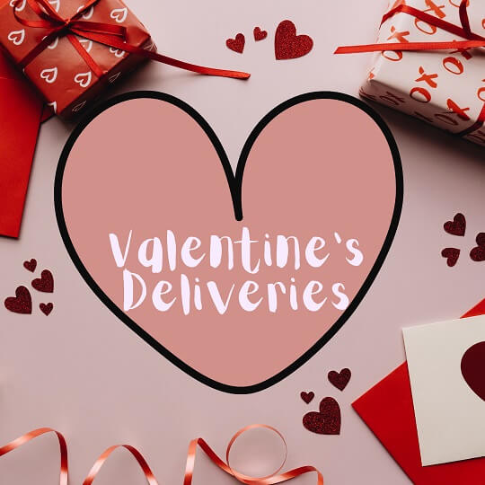 Valentines deliveries