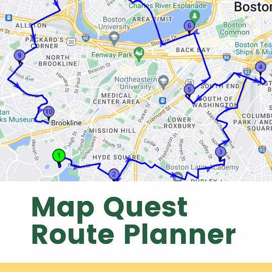Map Quest Route Planner