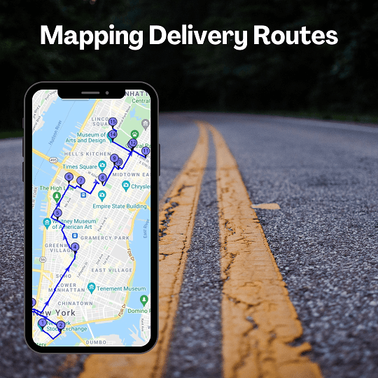 Mapping Delivery Routes