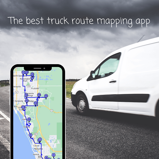 The best truck mapping app