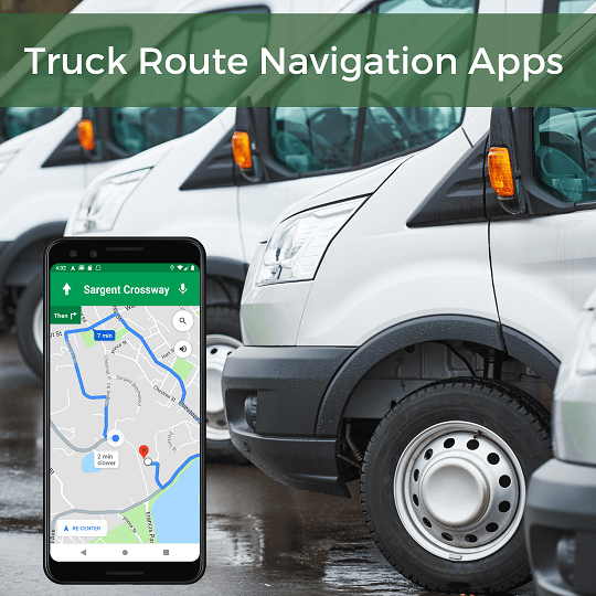 Truck Route Navigation Apps
