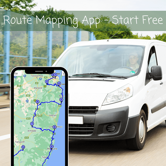 Free route mapping app