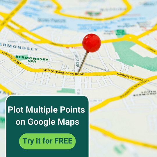 Plot Multiple Points on Google Maps
