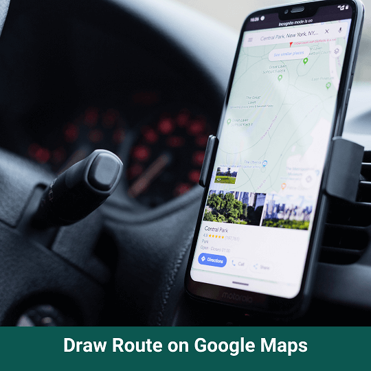 Draw Route on Google Maps