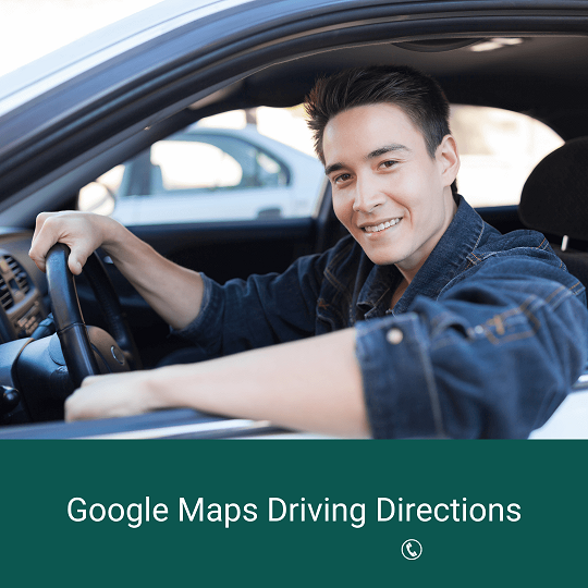 Google Maps Driving Directions