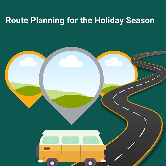 Route Planning for the Holiday Season